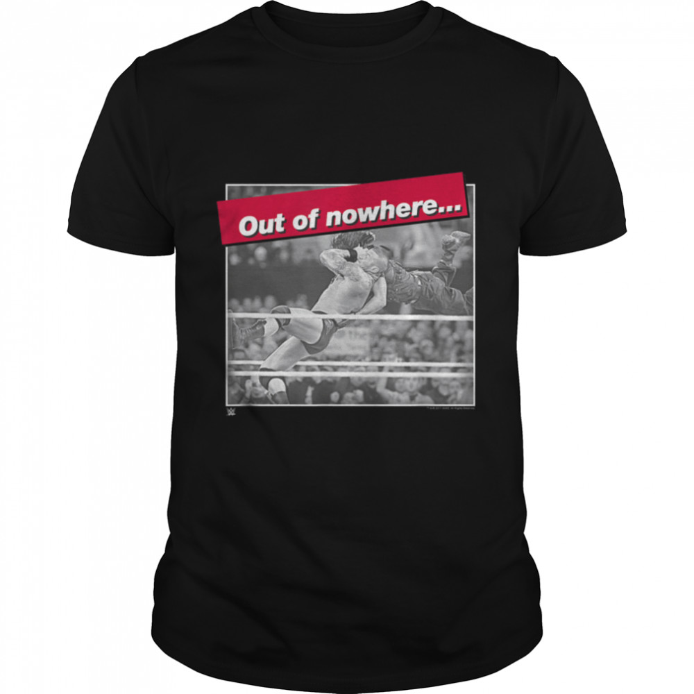 WWE RKO Out Of Nowhere Randy Orton T- B09X7FR58L Classic Men's T-shirt