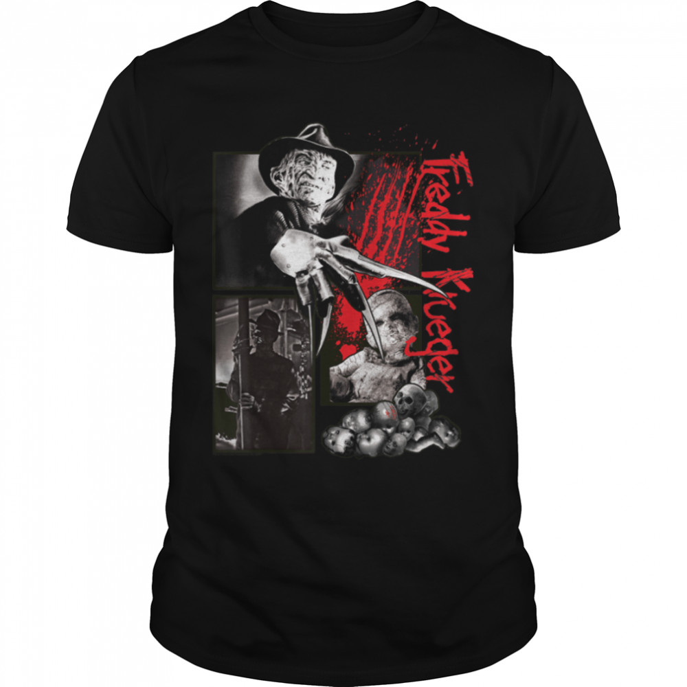 A Nightmare On Elm Street Freddy Krueger Panels T-Shirt B08K4CLMJ5