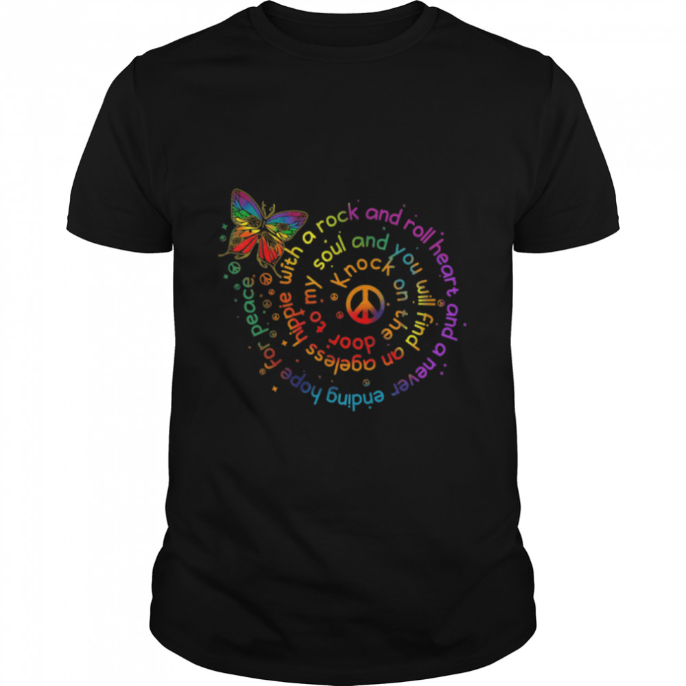 Knock On The Door To My Soul And You Will Find Apparel T-Shirt B09YCDCCWF