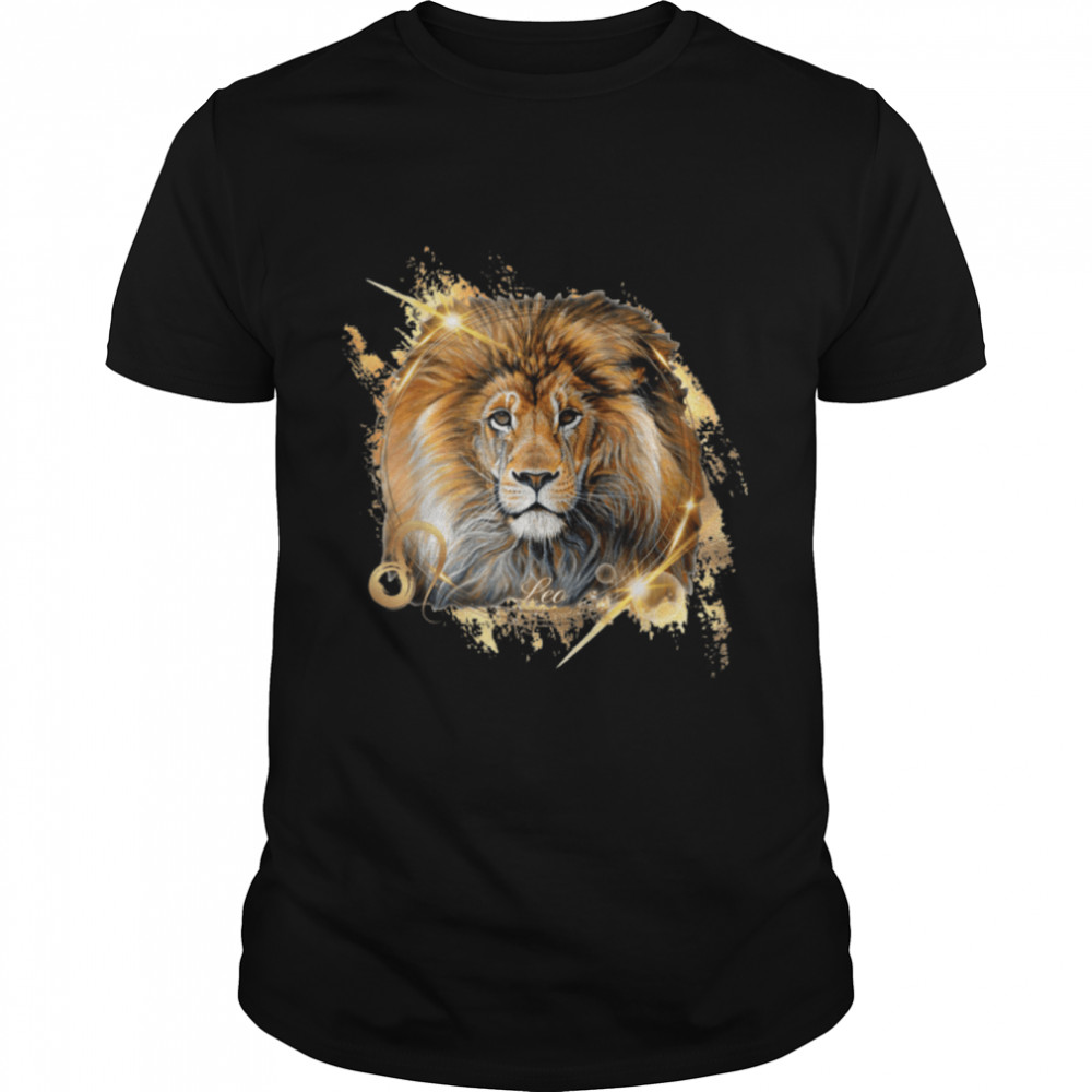 Leo Lion Zodiac T-Shirt B0B53W76HT