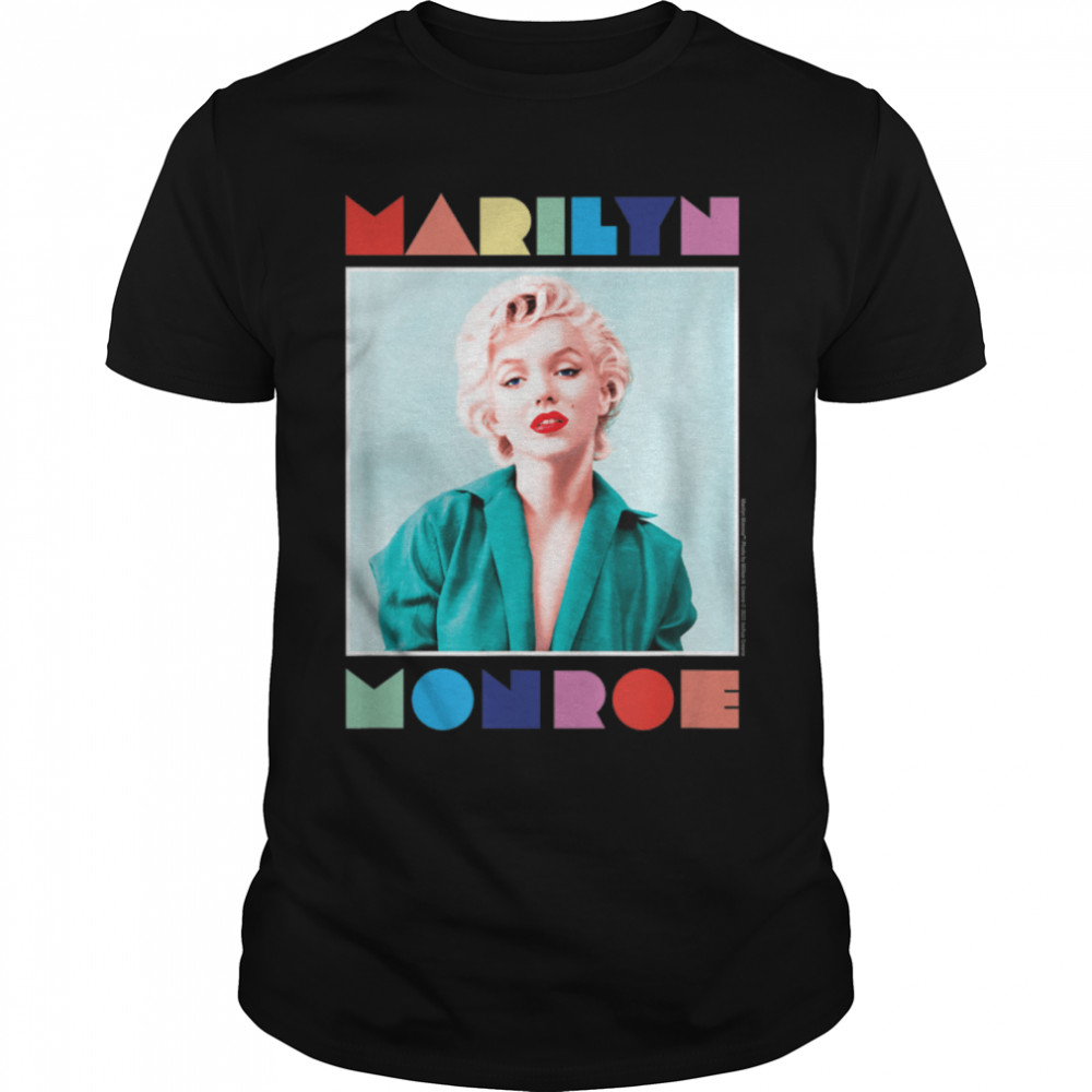Marilyn Monroe - Marilyn Pop Photo T- B09W8WQ1XR Classic Men's T-shirt