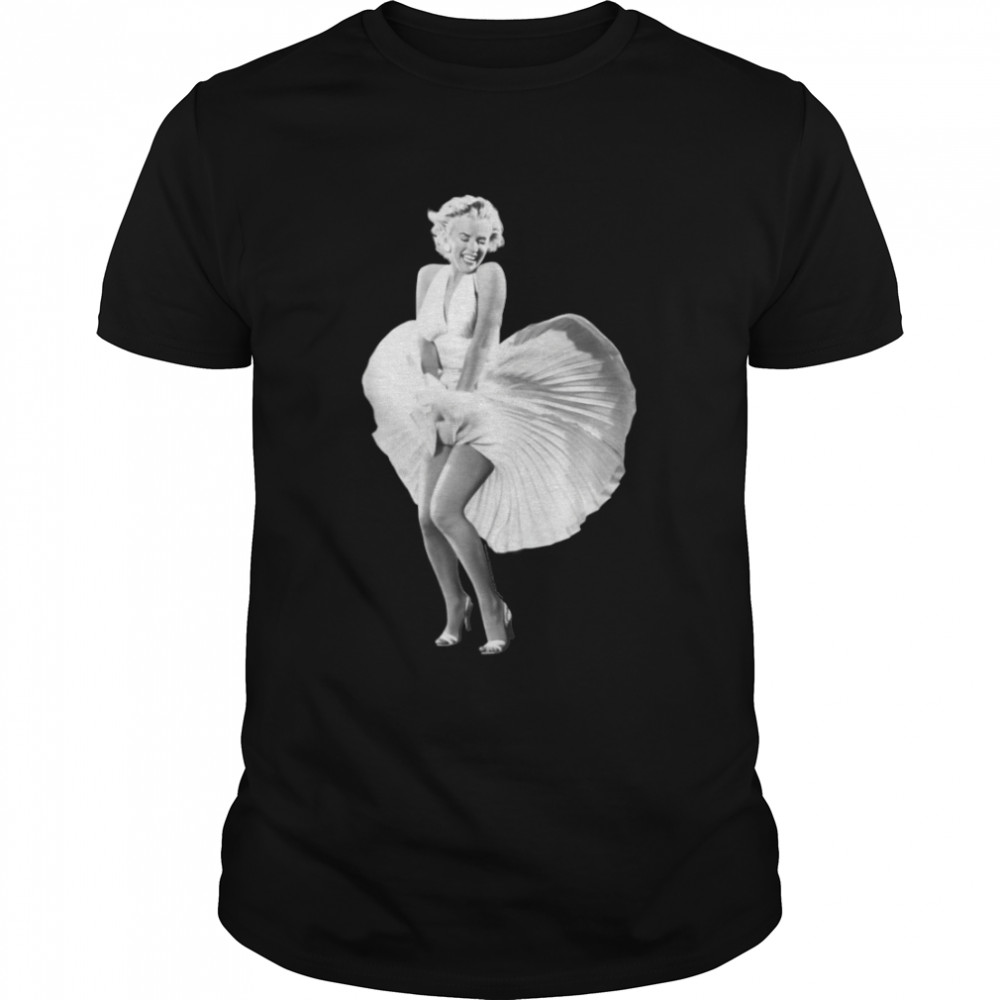 Marilyn Monroe Classic Dress Pose T- B07NST3TTH Classic Men's T-shirt