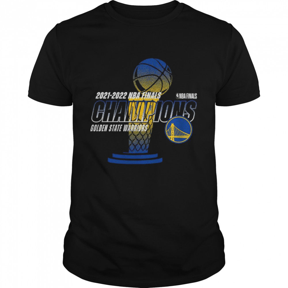 Golden State Warriors 2022 NBA Finals Champions Trophy T-Shirt