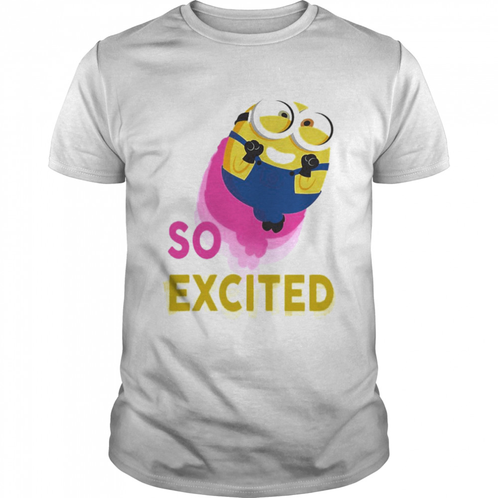Minions The Rise of Gru Bob So Excited shirt Classic Men's T-shirt
