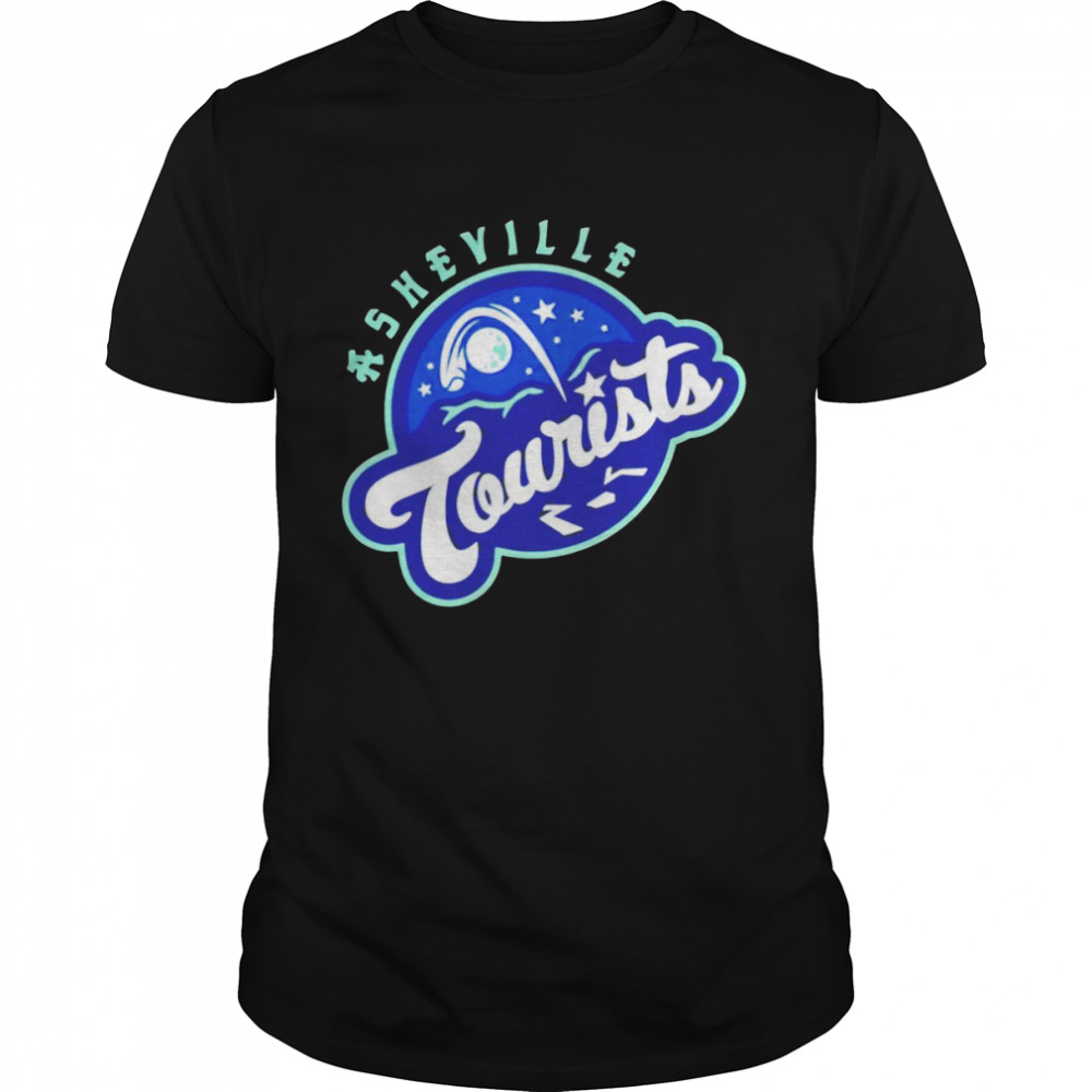 Asheville Tourists Baseball team logo T-shirt