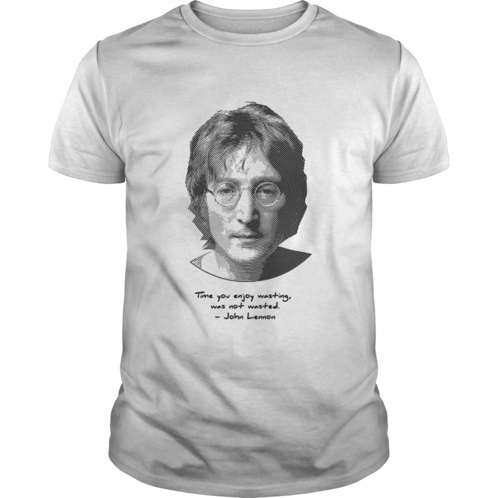 John Lennon Quote T- Classic Men's T-shirt