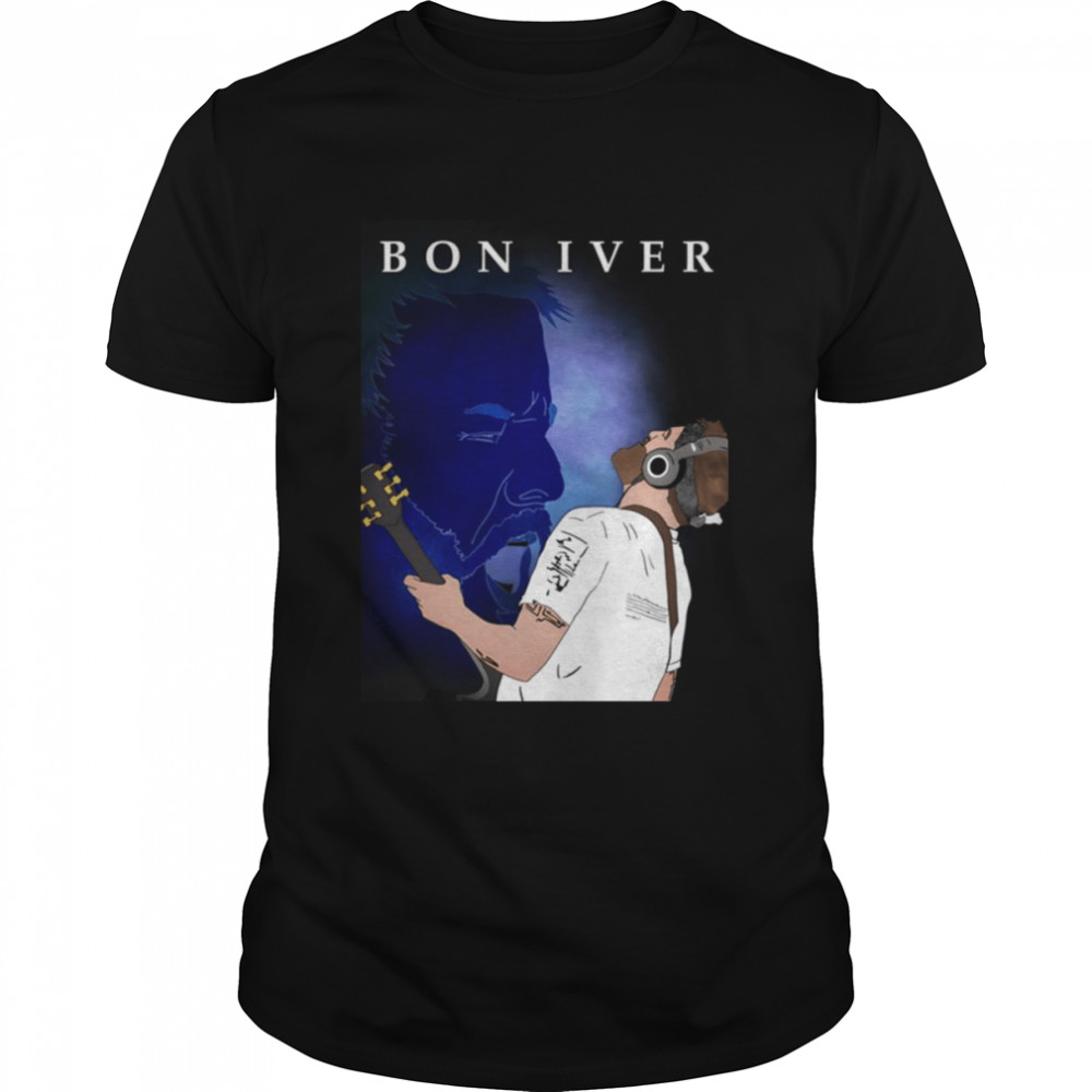 Aesthetic Fan Art Bon Iver shirt