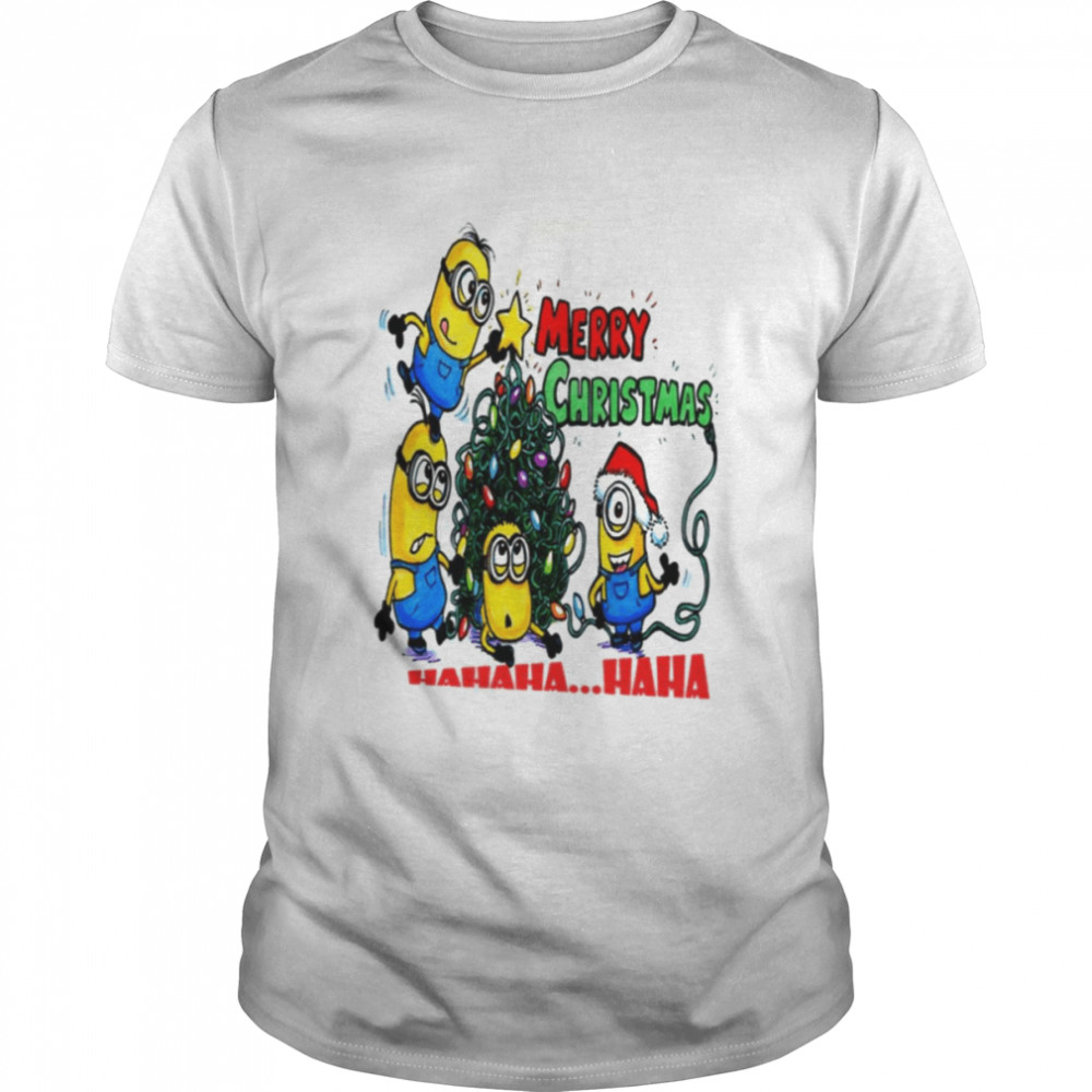 Christmas Santa Minions The Rise Of Gru shirt Classic Men's T-shirt
