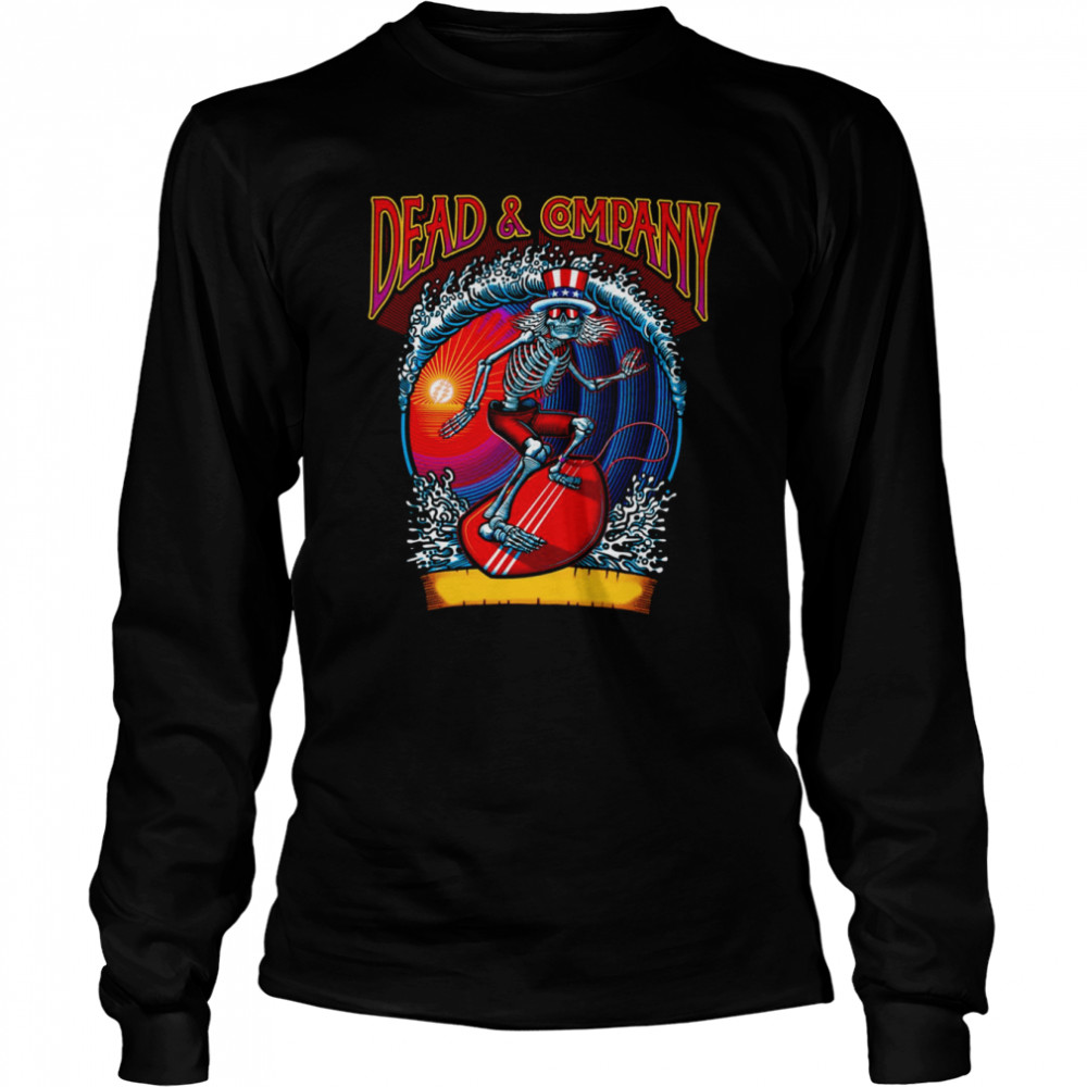 Sixpo And Summer American Tour 2022 Dead And Company shirt Long Sleeved T-shirt