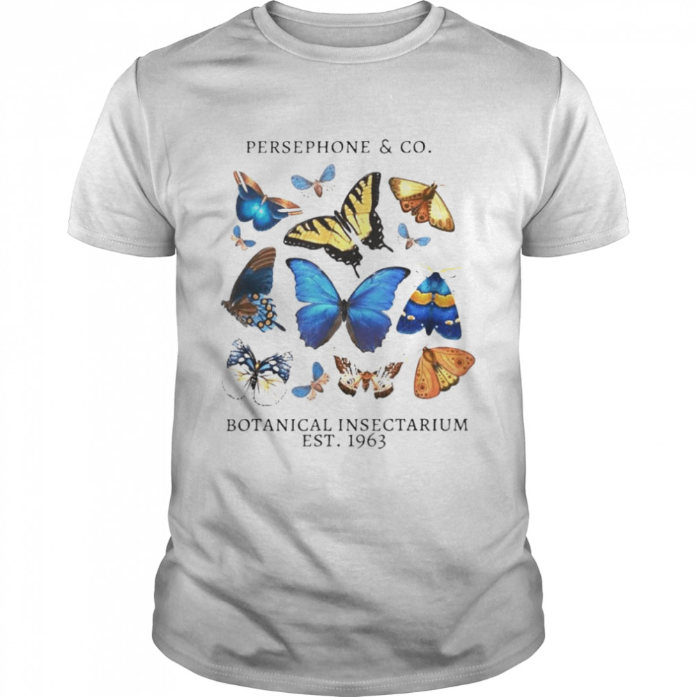 Persephone Greek Mythology Butterfly Light Academia T- Classic Men's T-shirt