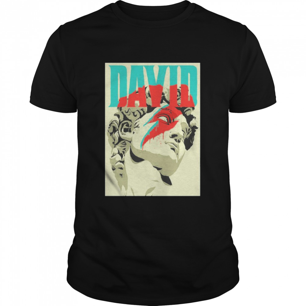 David Greek Statue Rock Star Inspired  Classic Men's T-shirt