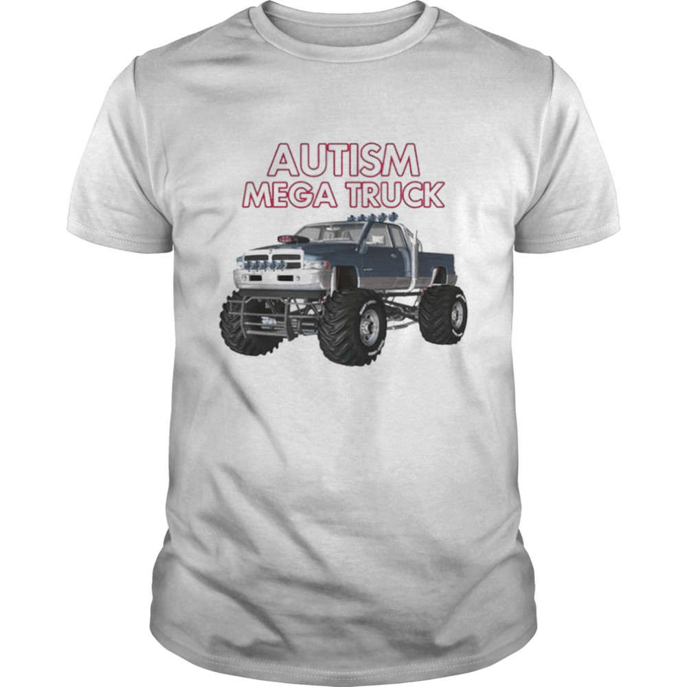 Autism mega truck shirt Classic Men's T-shirt