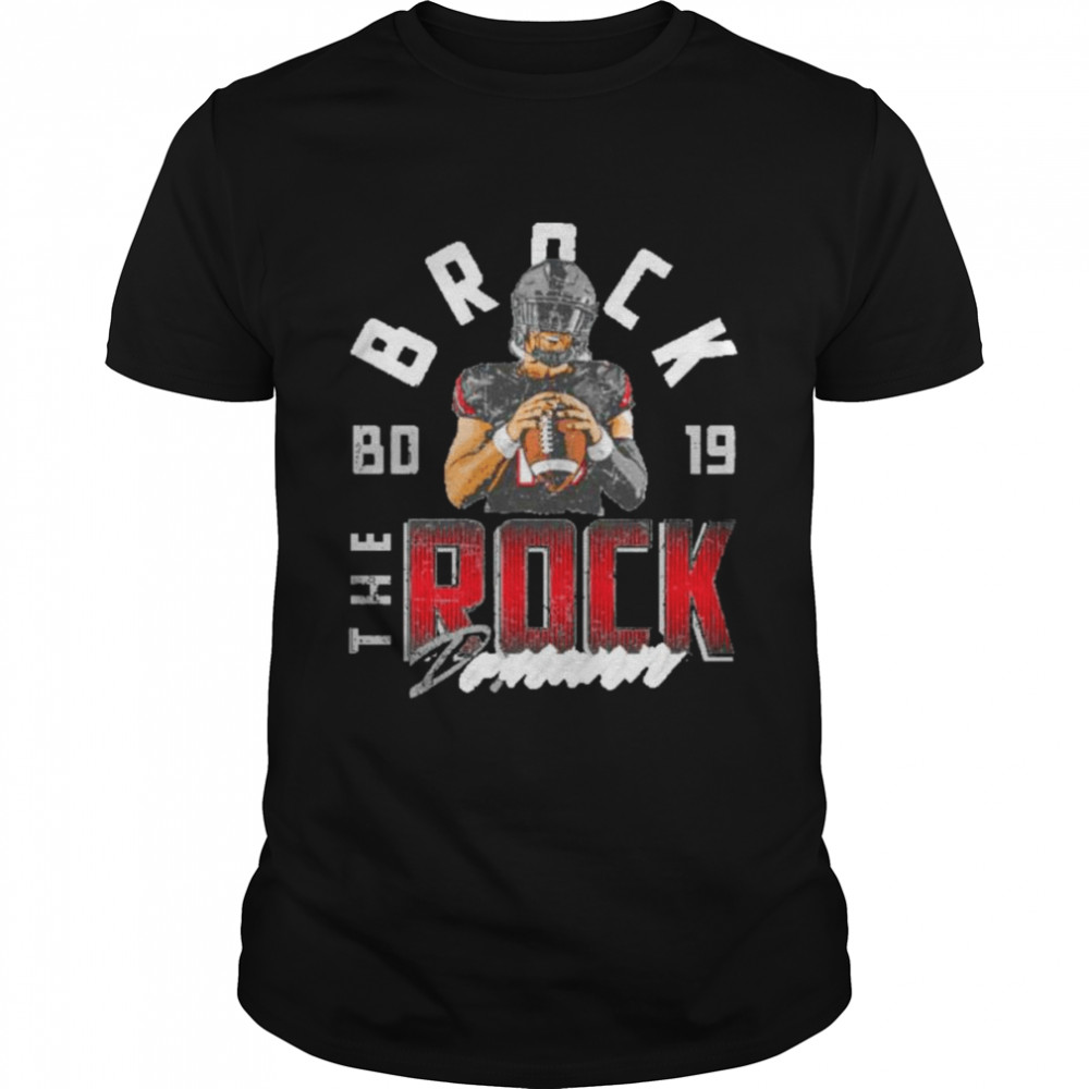 Brock Domann College The Rock Louisville Cardinals Football Shirt