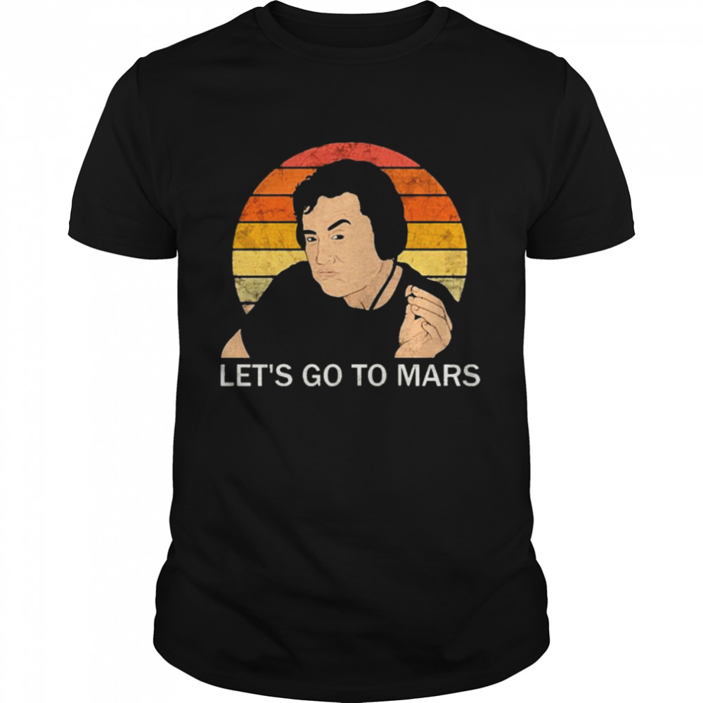 Elon Musk Smoking Let’s Go To Mars Vintage Shirt