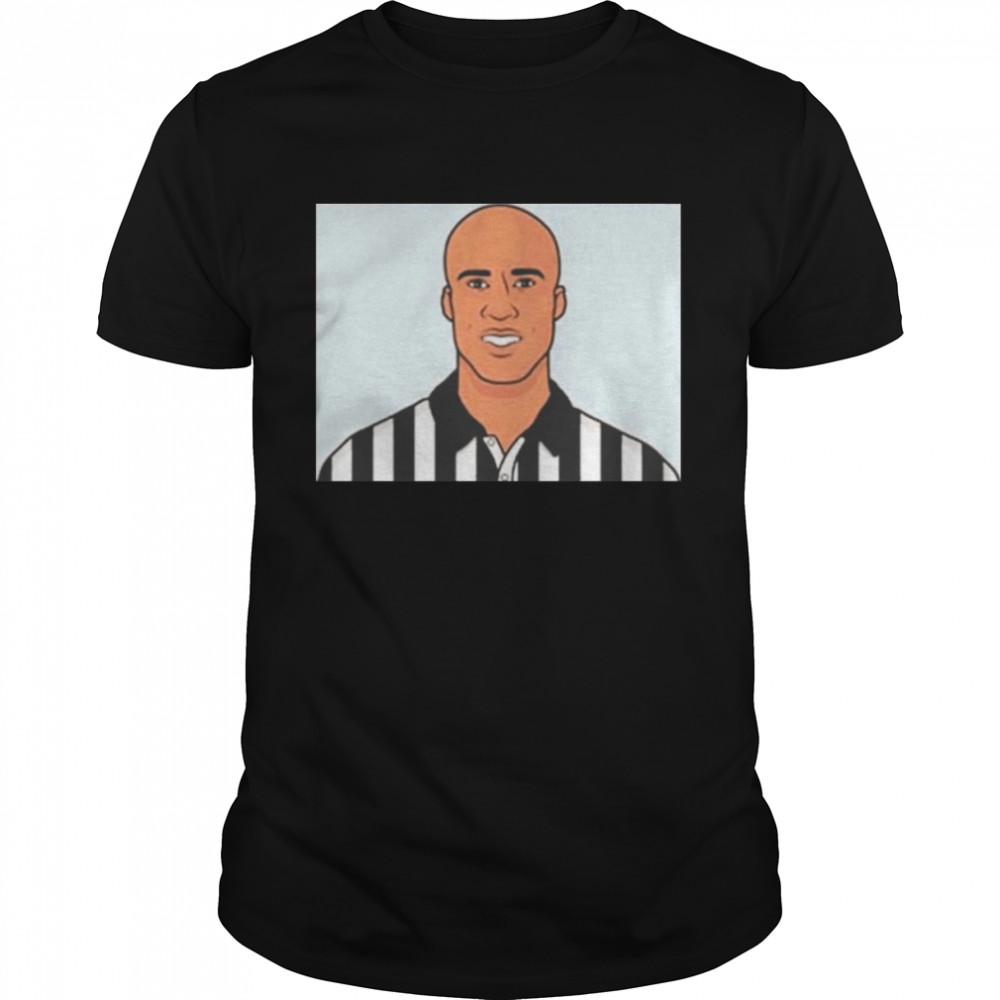 Richard Jefferson on zebra as referee t-shirt